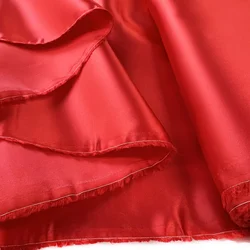 Super Quality Smooth Soft Cupro Fabrices Bemberg Twill Breathable Bemberg Lining Fabric For Suits Blazer Jacket Coat Dress