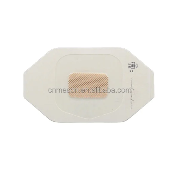 6*7cm Medical Transparent Film Disposable Waterproof PU I.V. Dressing IV Cannula Fixing Dressing with Pad