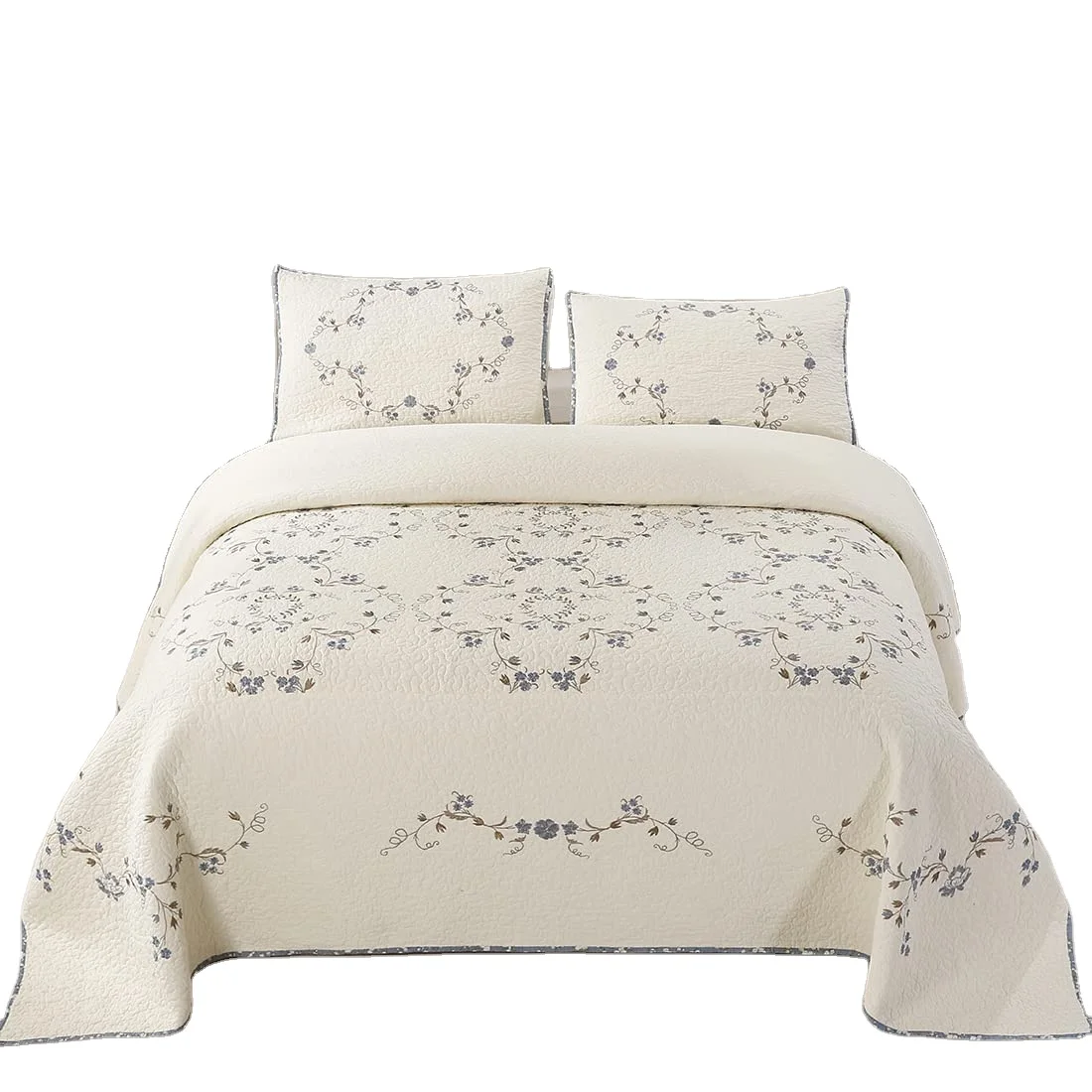 Распродажа набор стеганых одеял из хлопка с вышивкой легкое постельное покрывало для всех сезонов