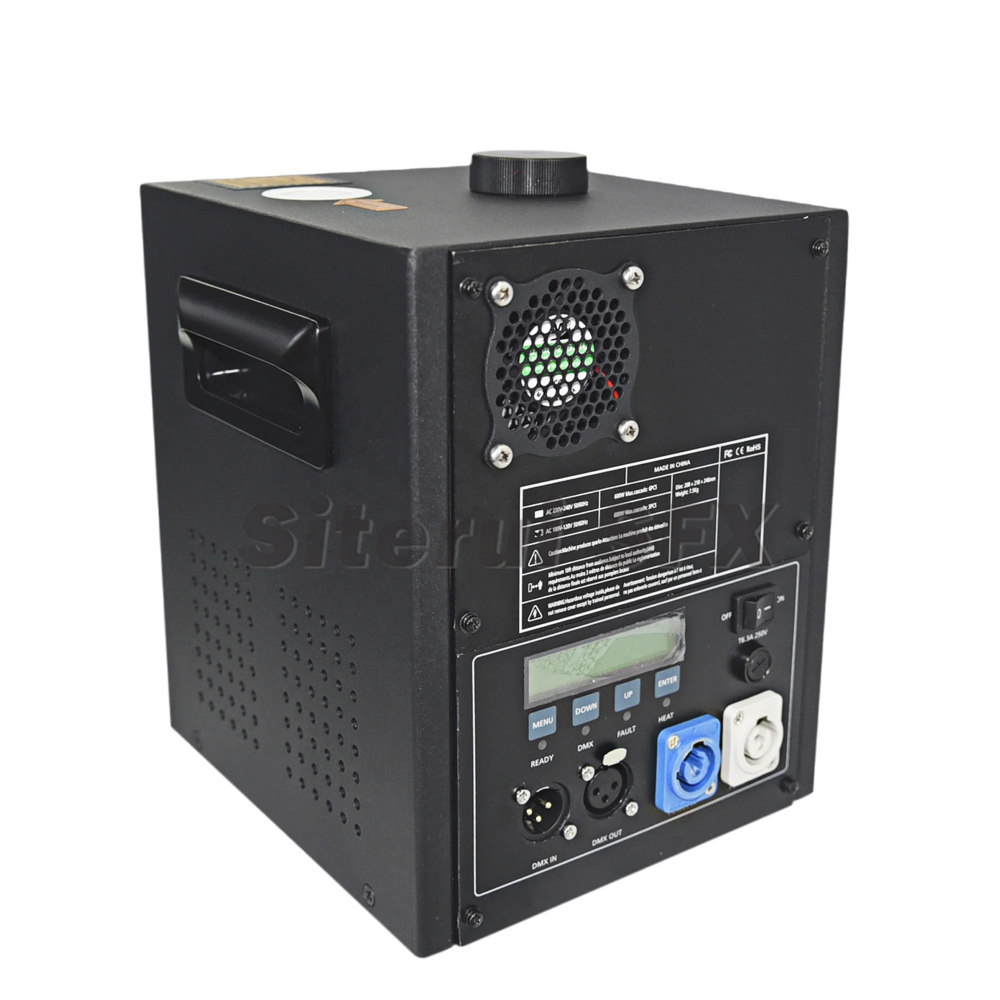 SITERUI SFX S-01, Свадебная вечеринка, 600 Вт, машина для холодной искры, DMX512 + пульт дистанционного управления, фейерверк, искры, бластер, пушка