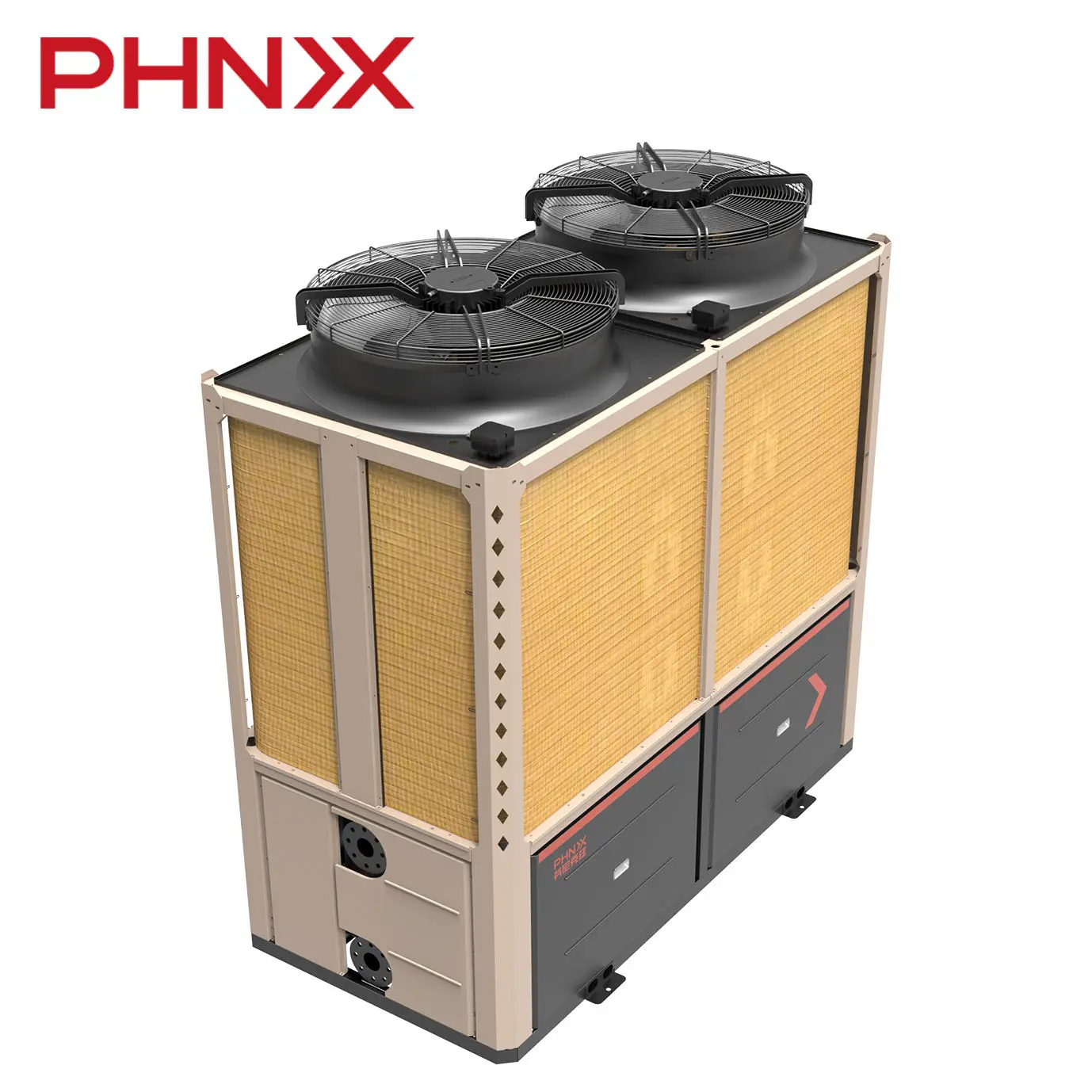 Phnix Commercial Smart Inverter Air Source Heat Pump Monoblock Heating Cooling System All In One Heat Pump