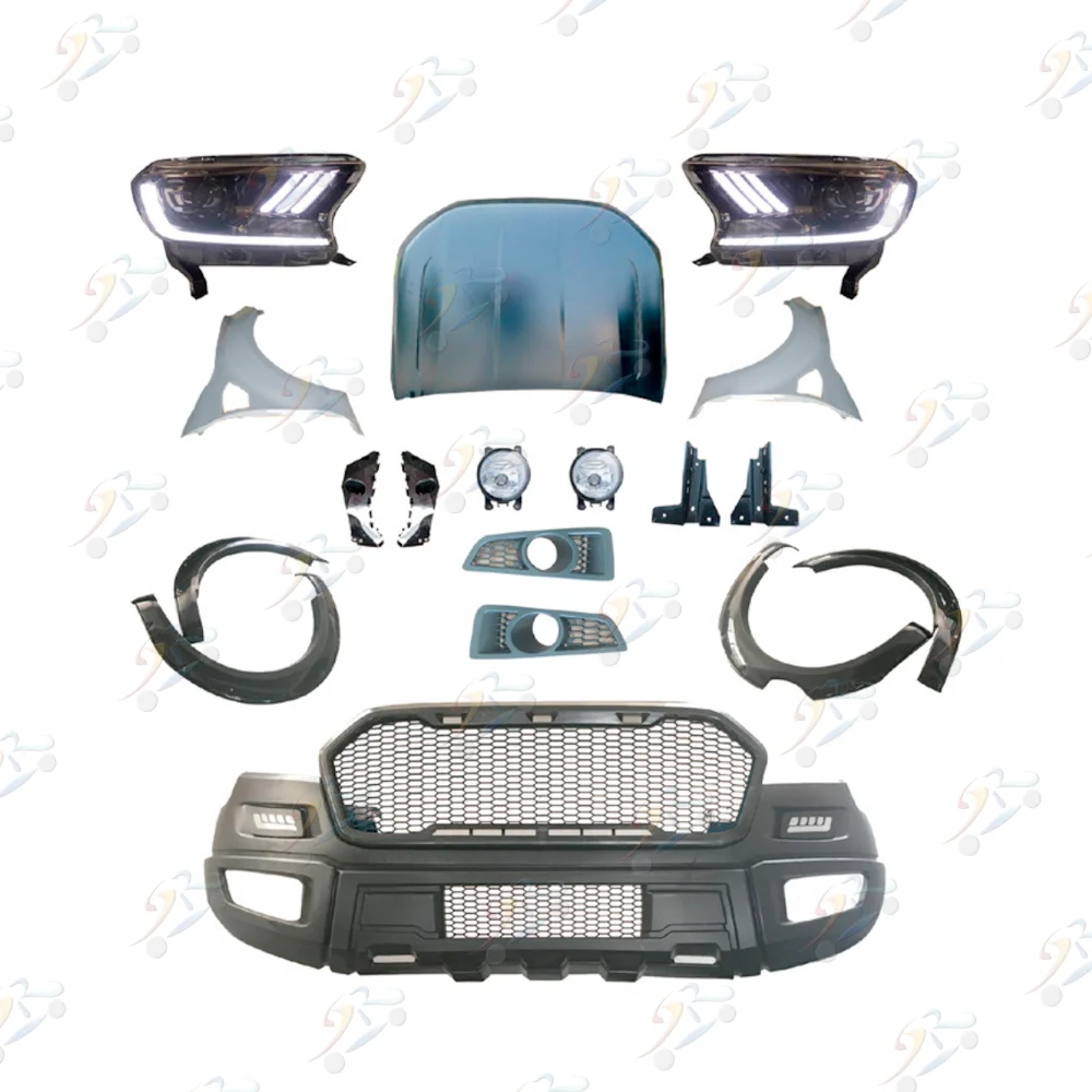 Wholesale ranger T6 upgrade to raptor car body kits for Ford