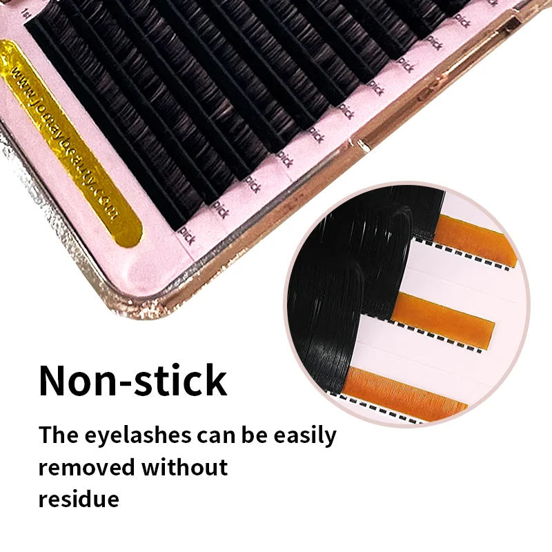 Jomay wholesale professional premium russian private label silk mink eyelash extension trays kit