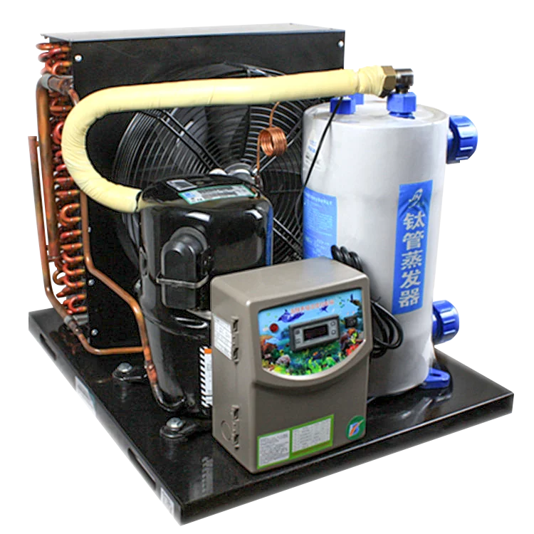 Superior quality 3P titanium evaporator for aquarium industrial chiller assorbitore