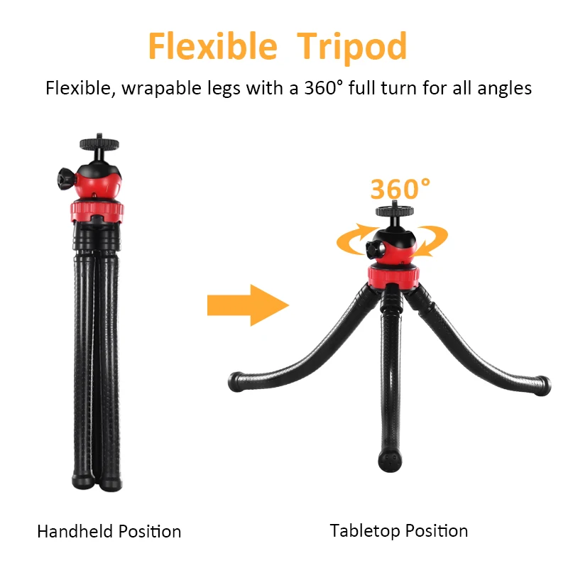 Портативный дробовик микрофон мобильный телефон штатив Стенд светодиодный свет Vlog комплект микрофона включает в себя: камера адаптер для мобильного телефона Youtube Tik Tok
