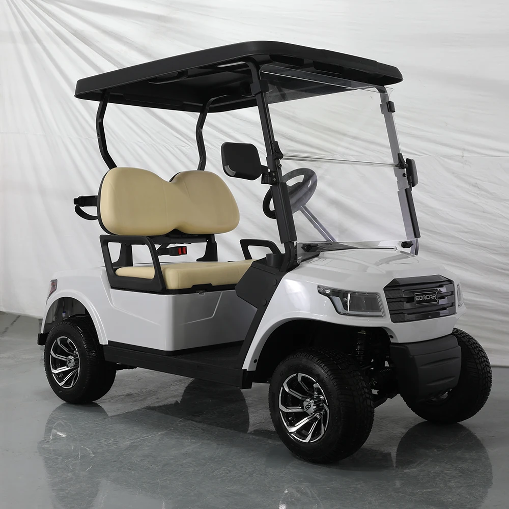 E918-2+2 AC Motor 4KW JH-48M380 AC 350A High Quality Off-road Club 48V 4 6 Seater Buggy Price Cheap Electric Golf hunting cart