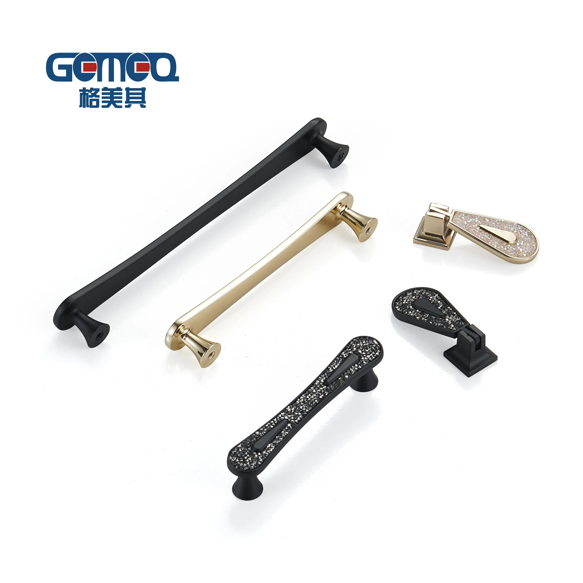 Customized Door Handle Twist Zinc India Zinc Die Cast Luxury Hardware Drawer Cabinet Door Handle