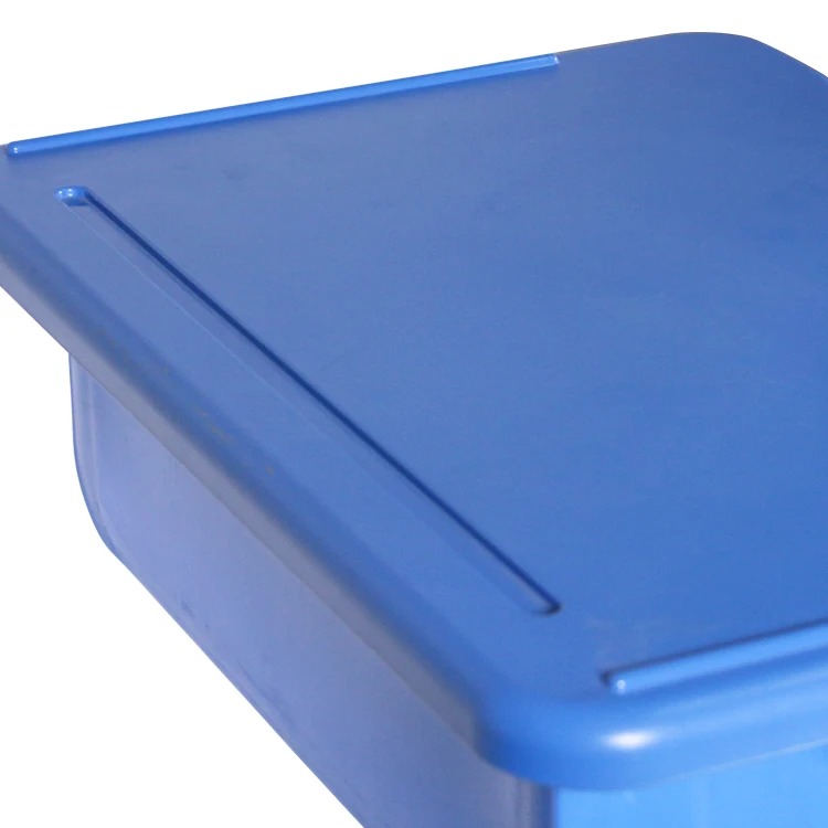 Factory Wholesale Stackable Student Blue Table Studying Desk Chair For Students