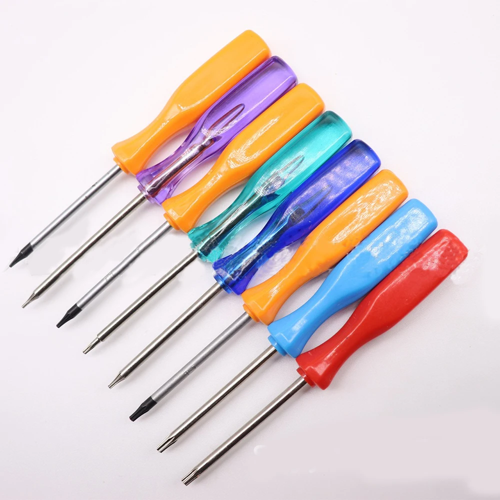 Phillips Mini Clear Handle Screwdriver One-Star Five-Star Triangular Y Hexagonal Steel Laptop Computer Removal Tools