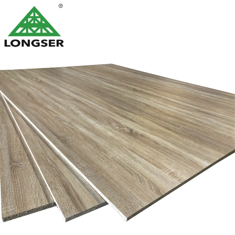 1830x2440 Particleboard Melamine Particle Board For Indoor Usage Melamine Chipboard For Sale