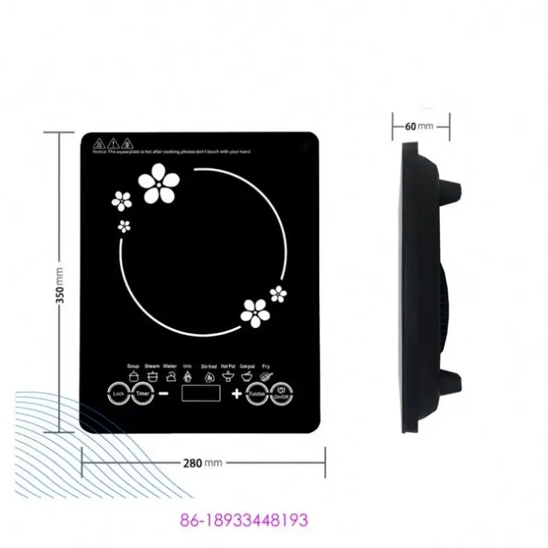 Solar battery powered electric induction hob electric cooker heater induction cooker