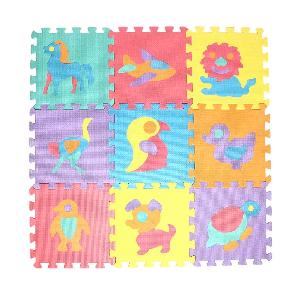 
10pc/set Baby EVA Foam Puzzle Play Mat kids Rugs Toys Carpet 