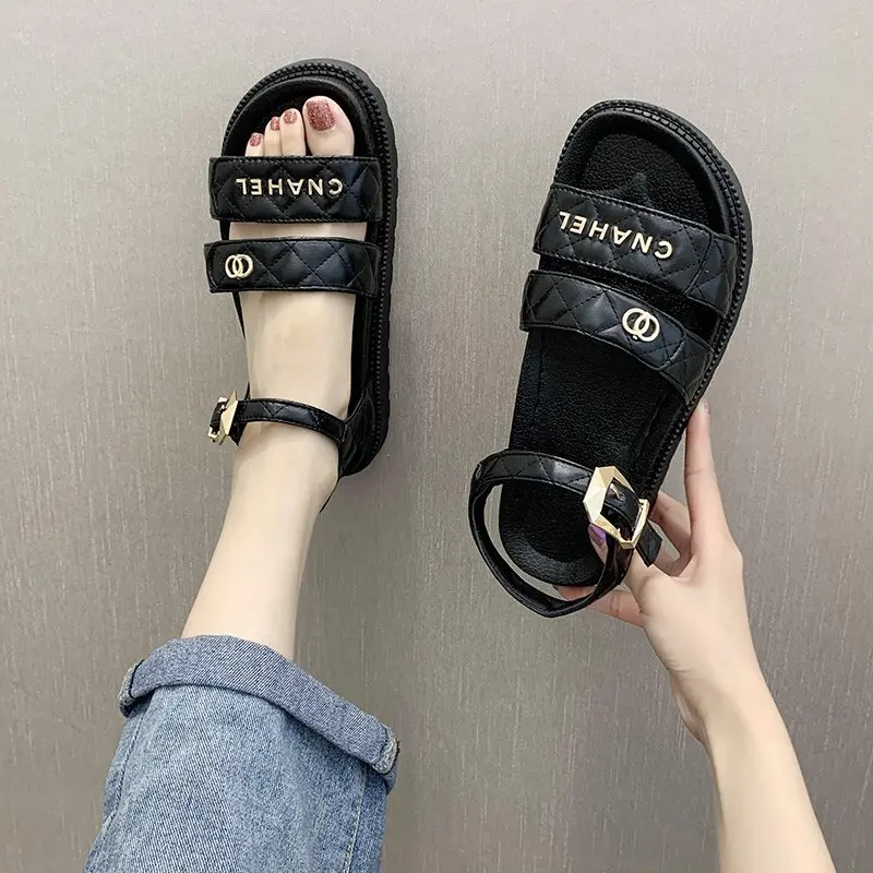 
Factory summer walking sport shoes PU outsole fashion cheap price women sandals for sale 