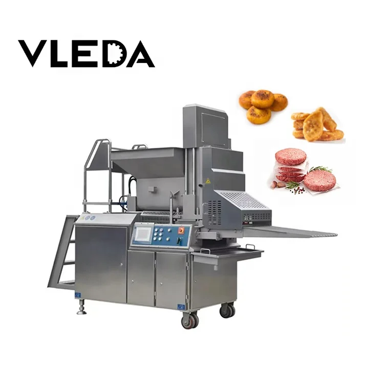 Factory Direct New Pork Meat Pie Former Machine Fish and Hamburger Meat Patty Forming  Maker for Restaurants