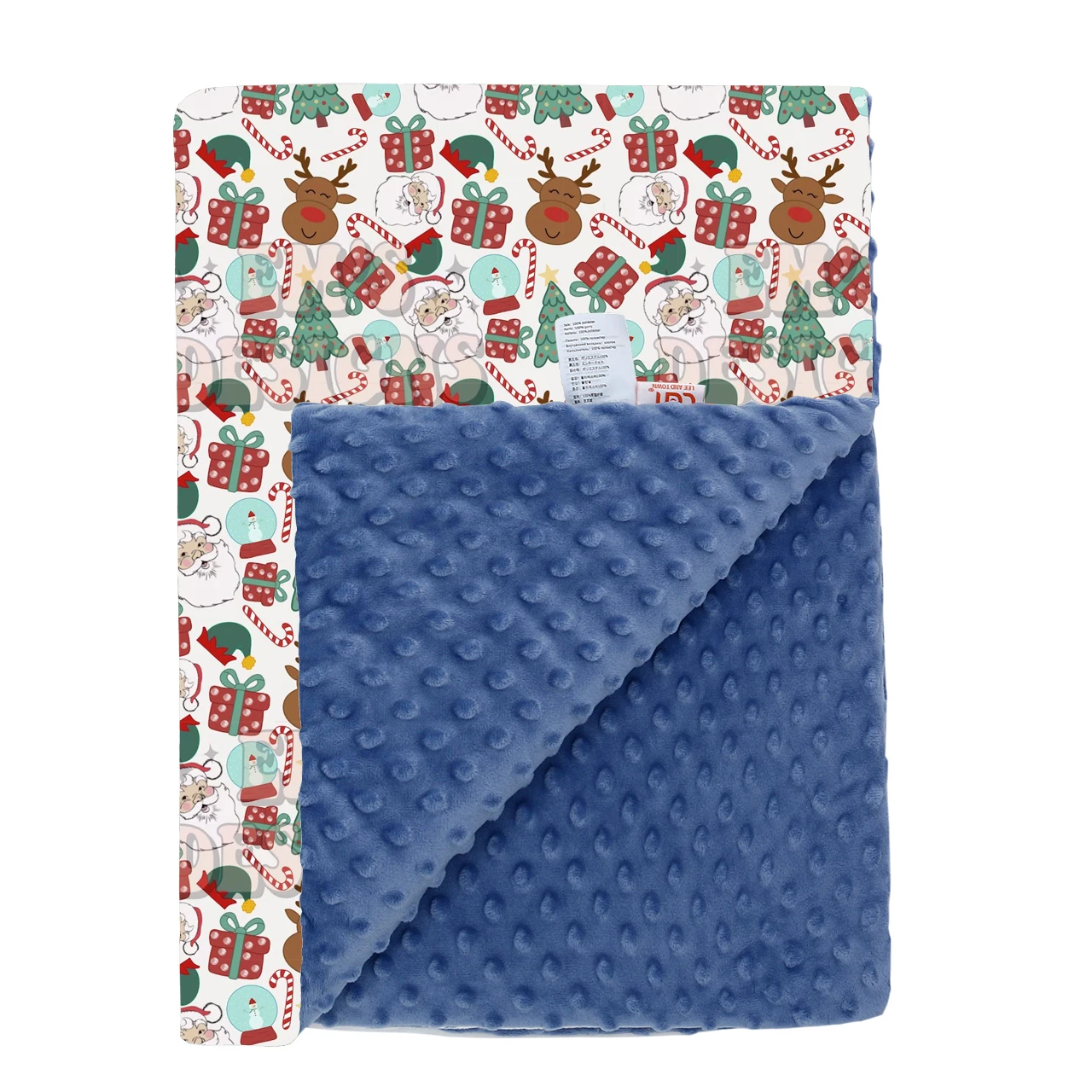 Knitted Baby Rug Crutch Candy Green Monster Custom Kid Carpet Christmas Tree Gift Super Soft Children Blanket