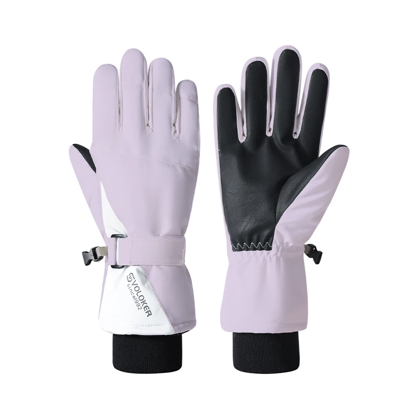 Custom Snowboard Warm Snowmobile Touch Screen Ski Glove Motorcycle Bicycle Gloves Waterproof Winter Sport Gloves