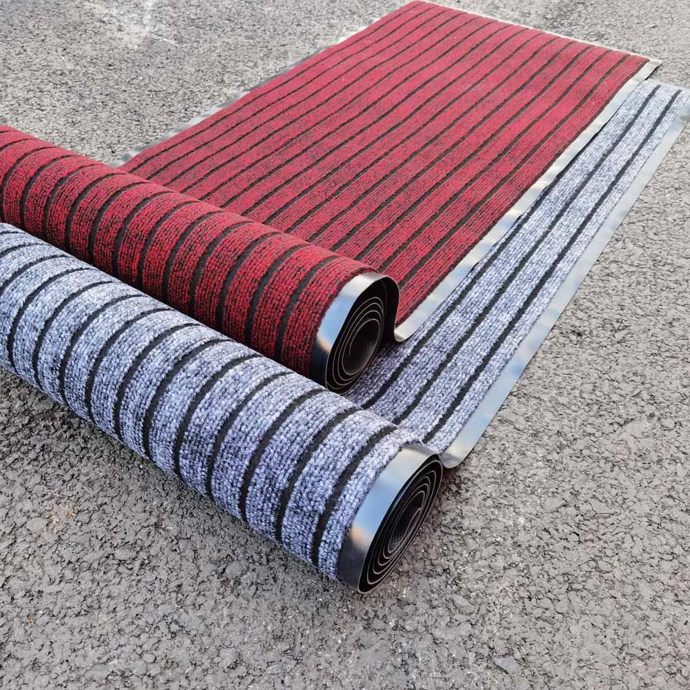 Anti Non Slip Indoor Outdoor Rubber Backed Utility Runner Rugs