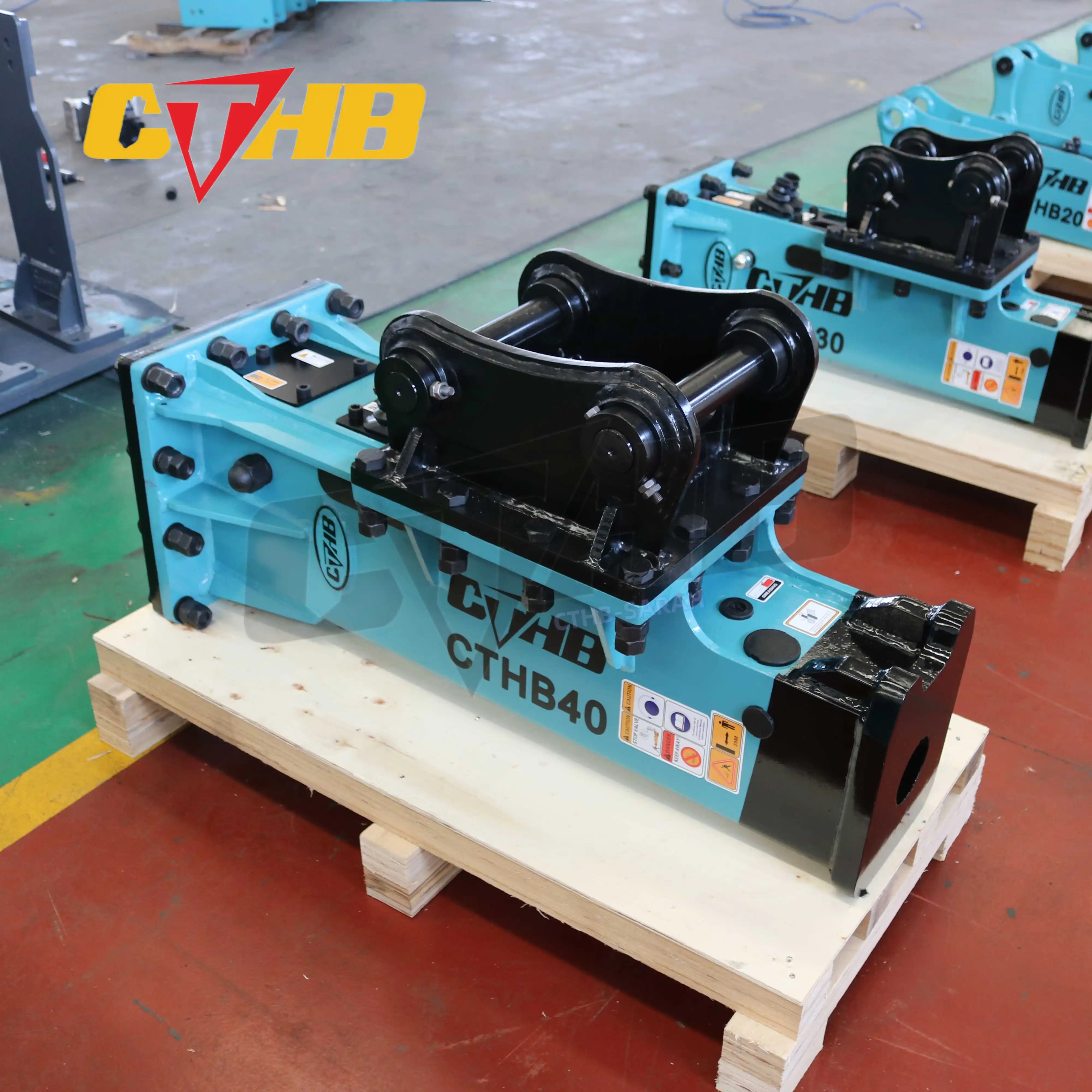 Hydraulic Rock Hammer CTHB Mini Excavator Post Driver Fencing Hammer for Komatsu