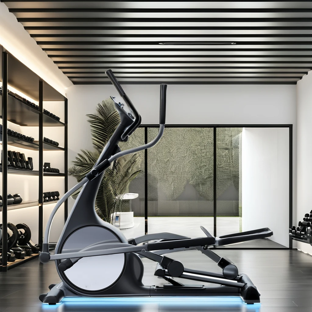 YPOO Multi Function Home Fitness Equipment Gym OEM/ODM Custom Elliptical Trainer Machine  Elliptical Cross Trainer Bike with app