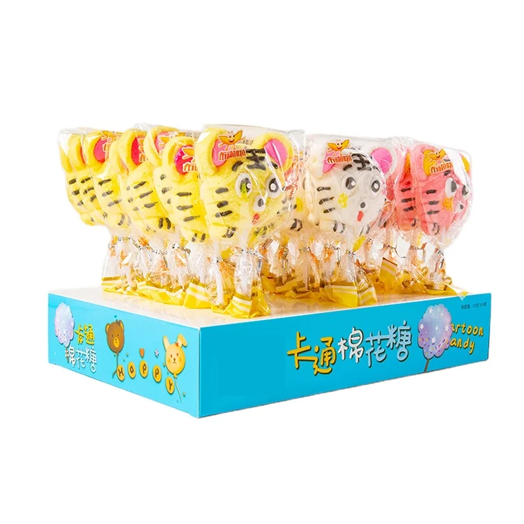 
Cute Carton Tiger Shape Marshmallow For Kids 