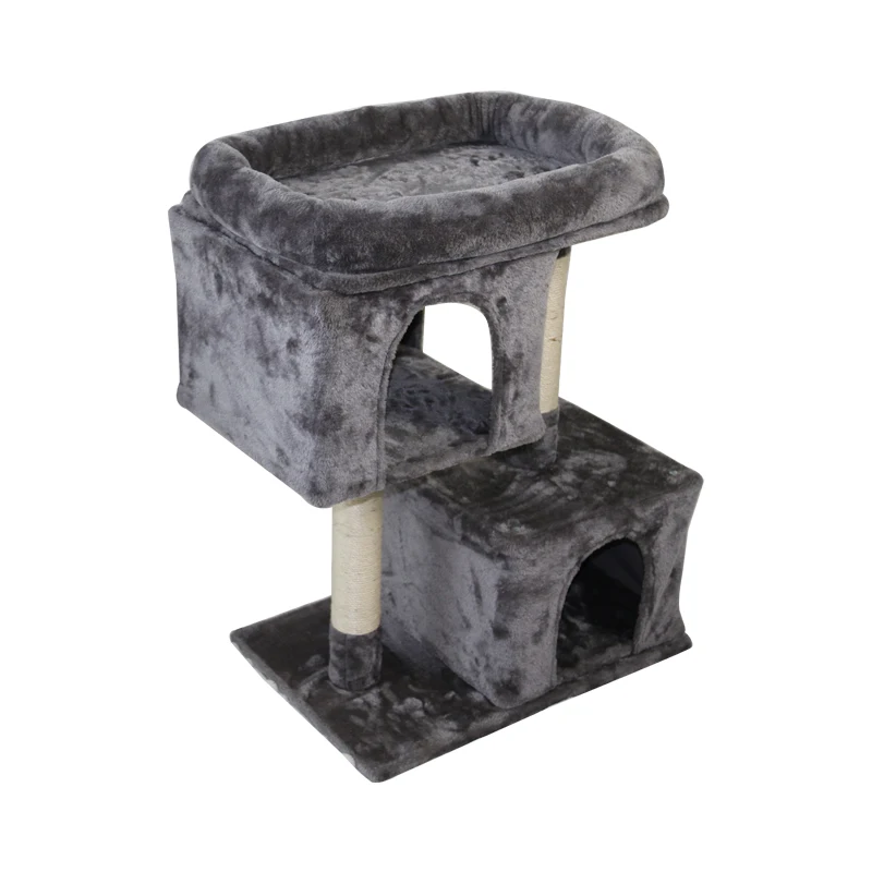 Hot Sale Cheap Sisal Cat Tree, Eco-Friendly Cat Tree House