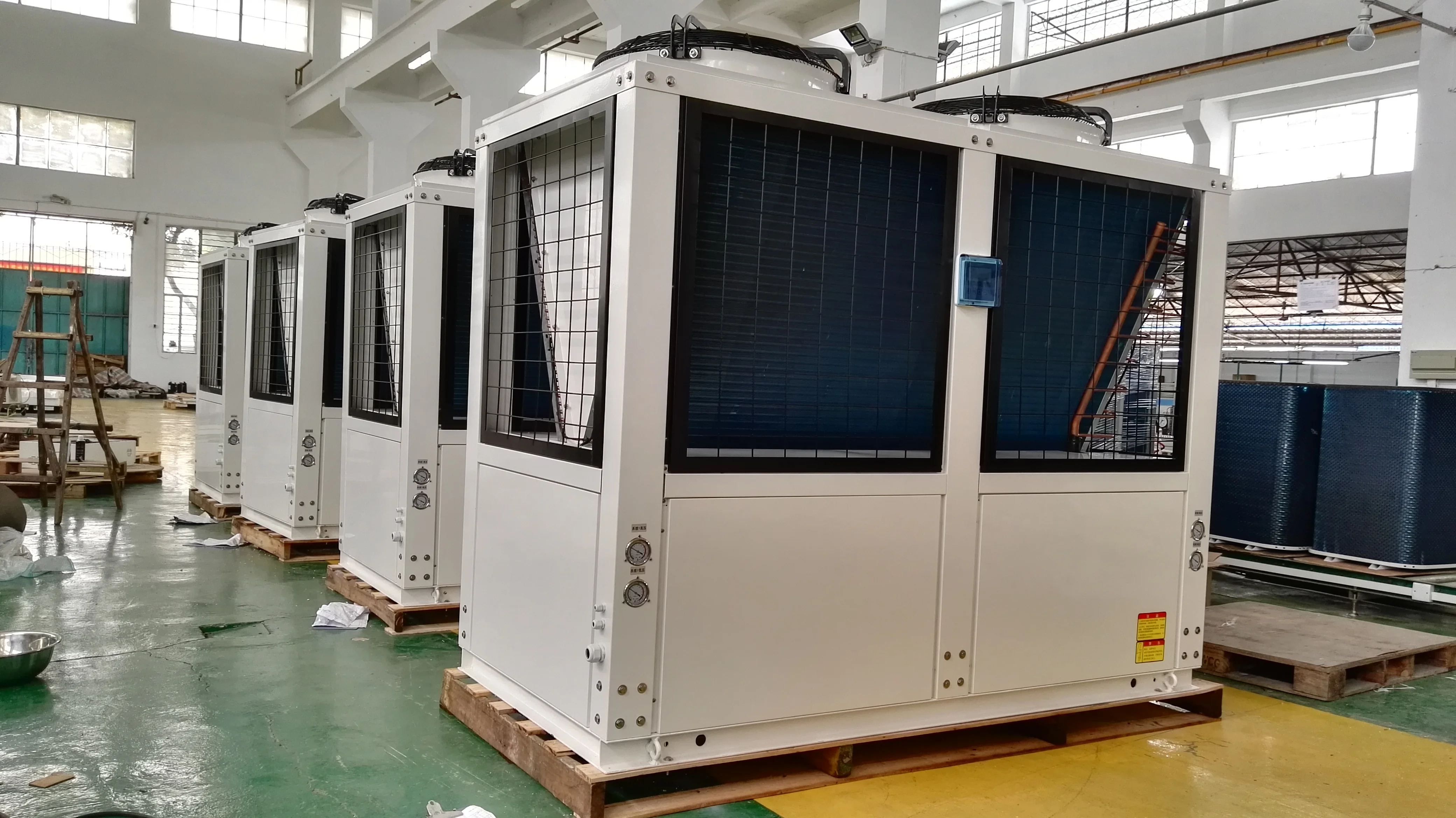 66.2kw  Modular Air cooling modular chiller  Modular air source heat pump air to water heat pump heat pump water chiller