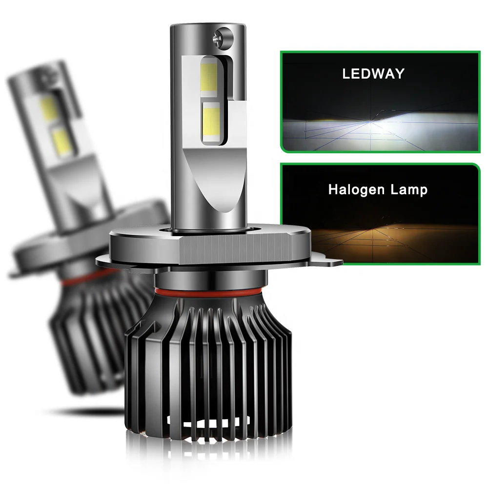 New Model Promotion Led Headlight Assembly 6000K H8 H4 H7 H11 9005 9006  10000Lm Full Led Headlight 360 Degree Led Headlight