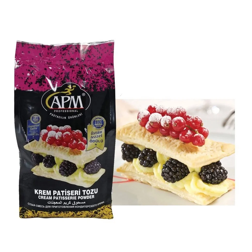 APM Cream Patisserie (Pastry Cream) (Custard Cream) Powder In Small Bags For Pastry Industry And Sector