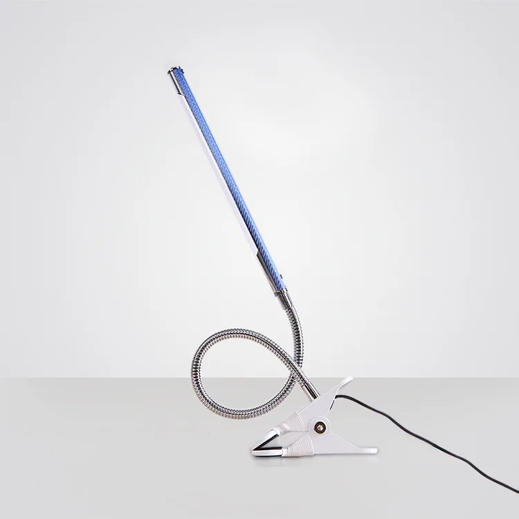 2021 flexible led table lamp clip office desk lamo with clamp study lamp for living room led light