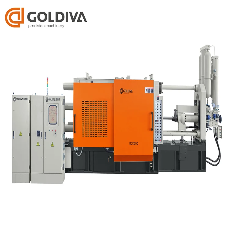 manufacturer Custom 500 Ton Aluminium/Magnesium/Copper Alloy  Pressure Die Casting Machine For Car Steering Wheel Casting