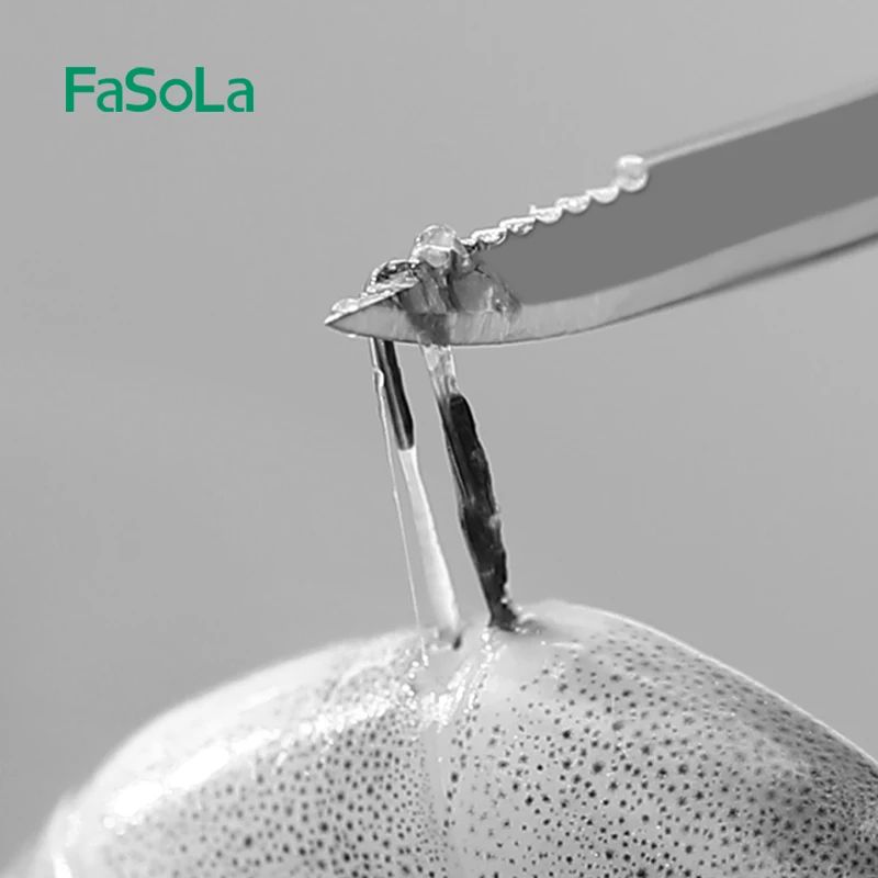 Кухонные инструменты FaSoLa для морепродуктов нож удаления креветок открывания из нержавеющей стали