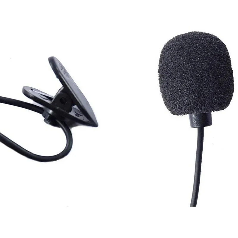 20cm Cable Car Radio Adapter Module AUX Module 2 Cable Adapter with HandsFree Microphone White Black Red Sounds Better With Mic