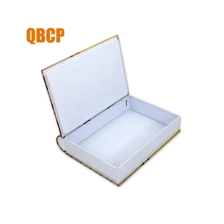 
Customized book shaped gift metal tin box 
