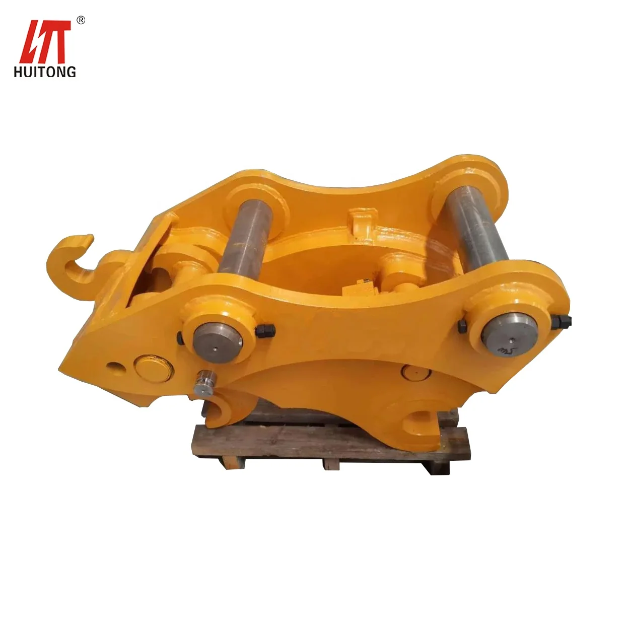 HUITONG Whole High Quality 45mm Diameter Quick Hitch Coupler 1-9 Tons Excavator Hydraulic Attachments.