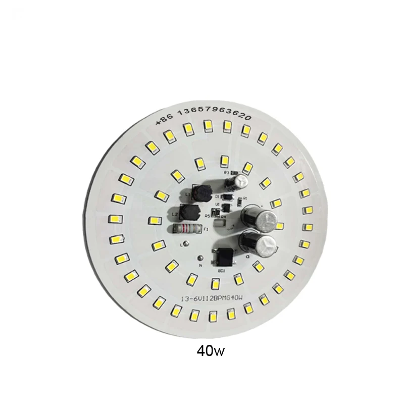 Aluminum bulbs Pcb Circuit Board 220V Dob Led Bulb 30W 40W 50W Smd2835 Led Bulb Lamp Pcb Board 40w