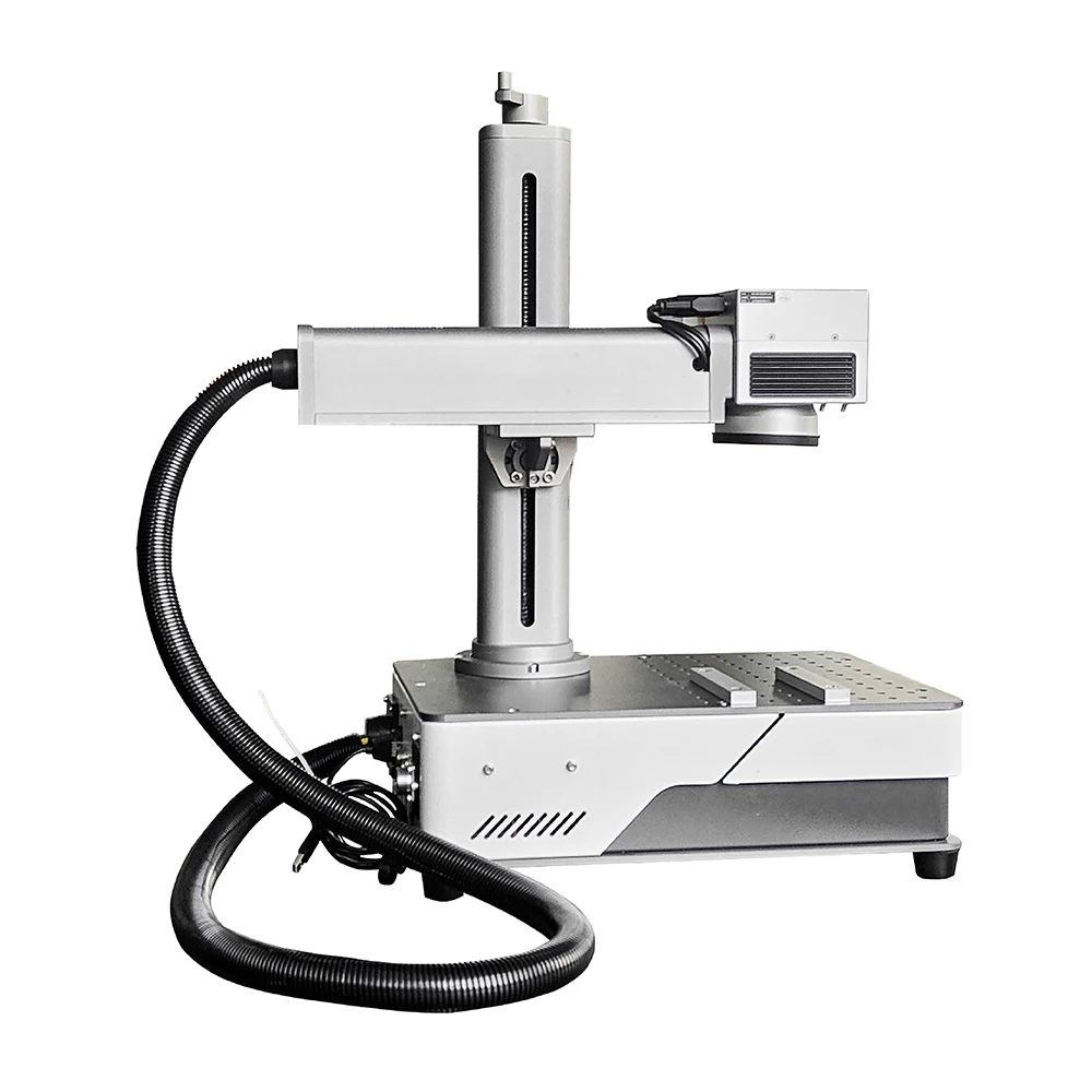 Factory directly sell  mini 20W 30W 50W  high performance fiber laser marker for metal Nameplates rings jewelry engravings