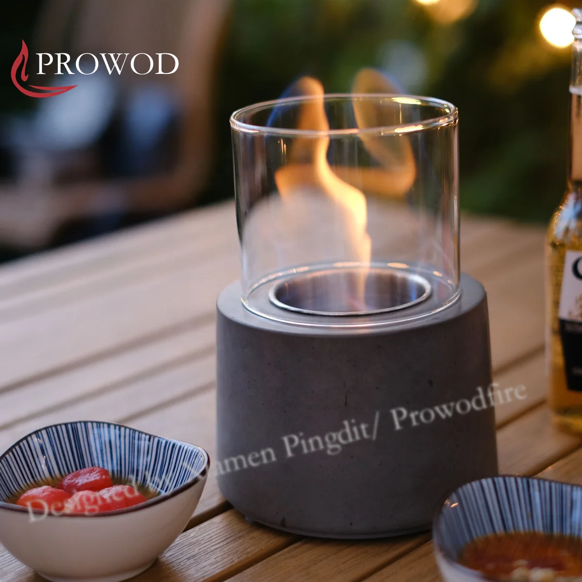 HOT SELLING Alcohol Table Fireplace Tabletop Fire Bowl Portable Table Top Fire Pit for indoors