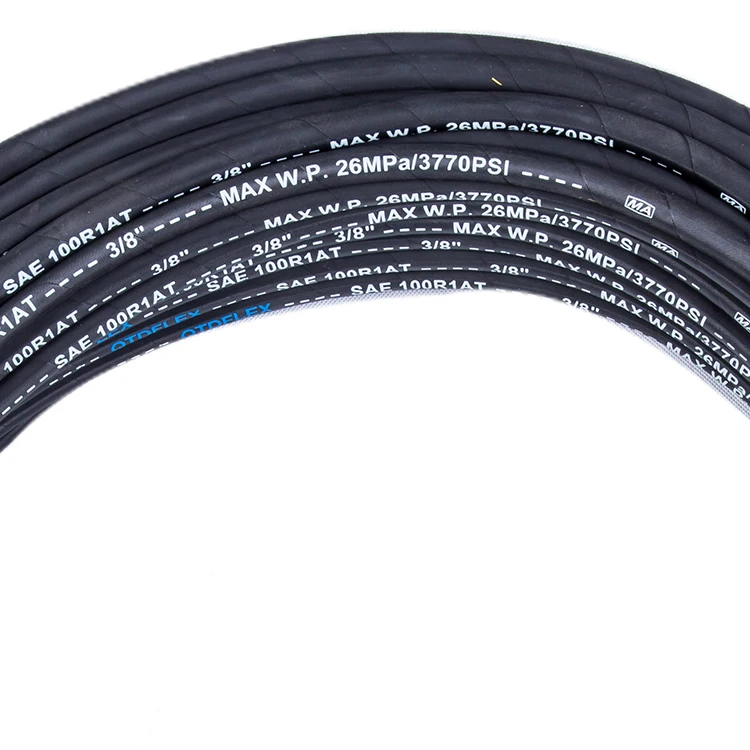 7 inch diameter black te en 853 2sn 3 max wp 330 bar steel wire braided spiral synthetic hydraulic rubber pipe water hose