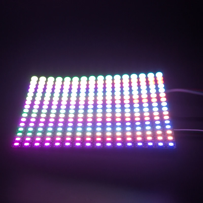 Ip20 Ws2812b Addressable Led Panel Digital Programmable Display Light Led Panel Matrix