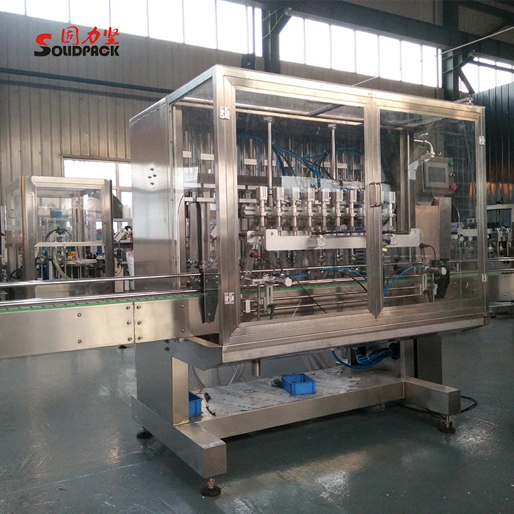 Automatic piston filler 10 heads Cosmetic filling machine 10 nozzles