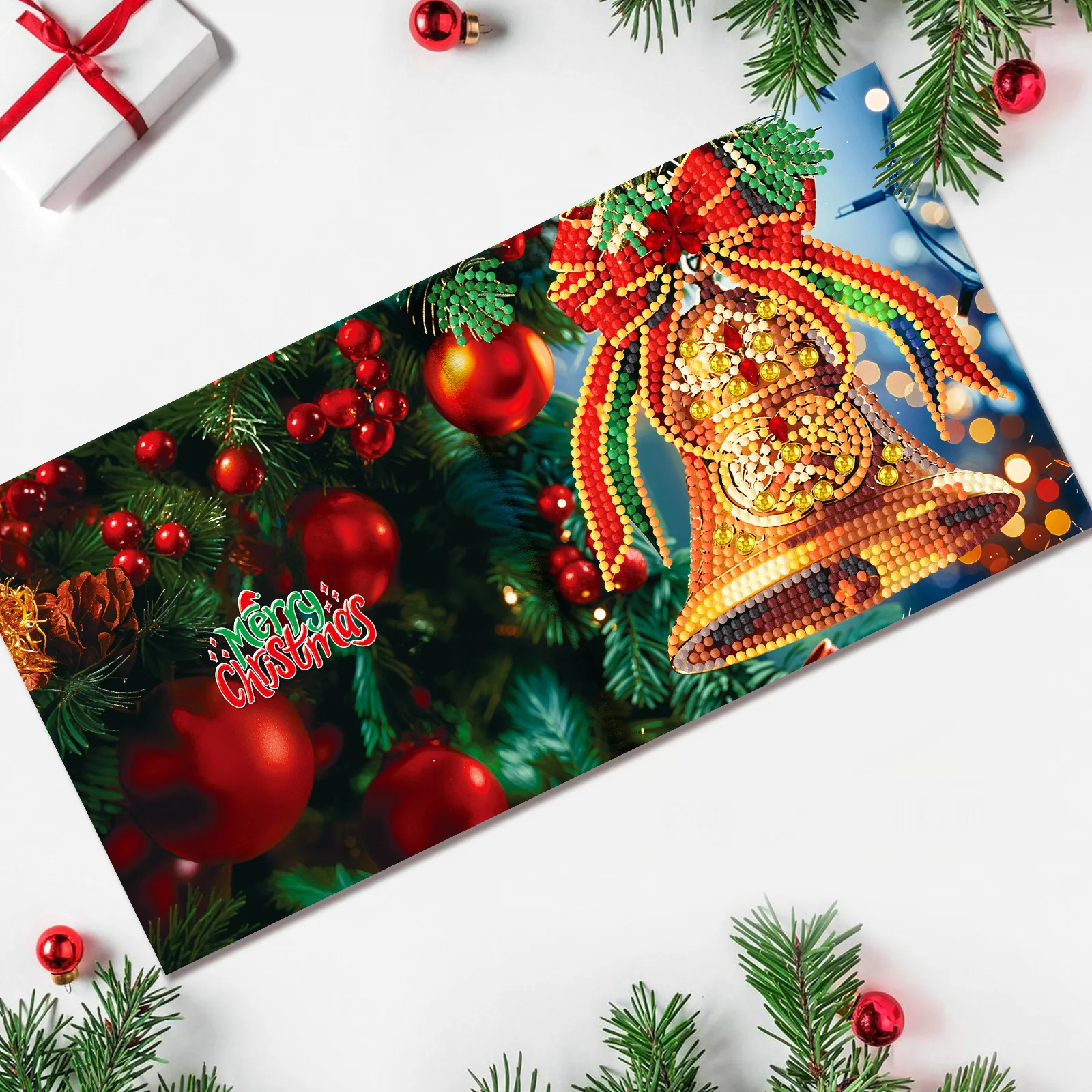 LS 5D DIY Diamond Painting card kit Christmas Blessing Card birthday daily greeting cards child gift Handmade festival Gift