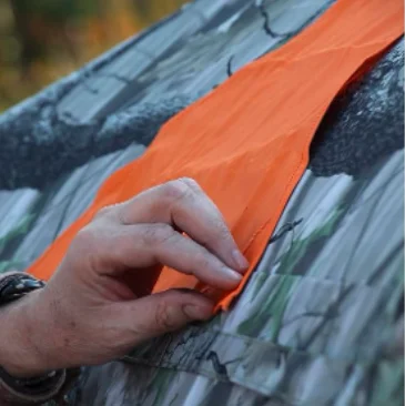 OEM Blaze  Safety Strip with Magnet Blaze Orange Safety Strip-Portable& Foldable Camping & Hiking-Markers Safety Panel