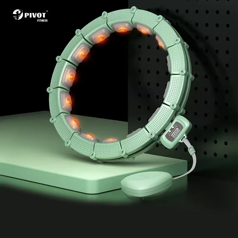Fashion Smart Intelligent Hoola Hoop Detachable Portable Massage Circle Hula Hoops For Lose Weight Cardio Training