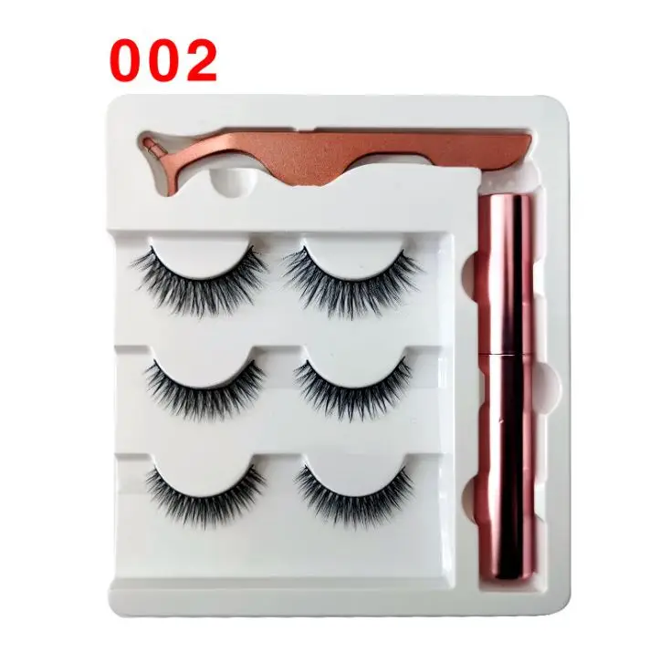 
2020 new upgraded version of nano eyelash Comfortable magnetic eyeliner liquid Eyelash suit 