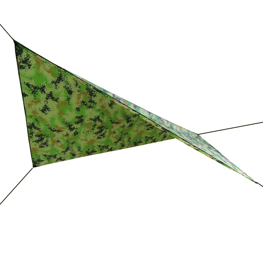 Waterproof Camouflage Awning Sunshade Sun Shelter Tourist Canopy Tarp Tent Outdoor Camping Shelter Beach Picnic Tourist Tarp