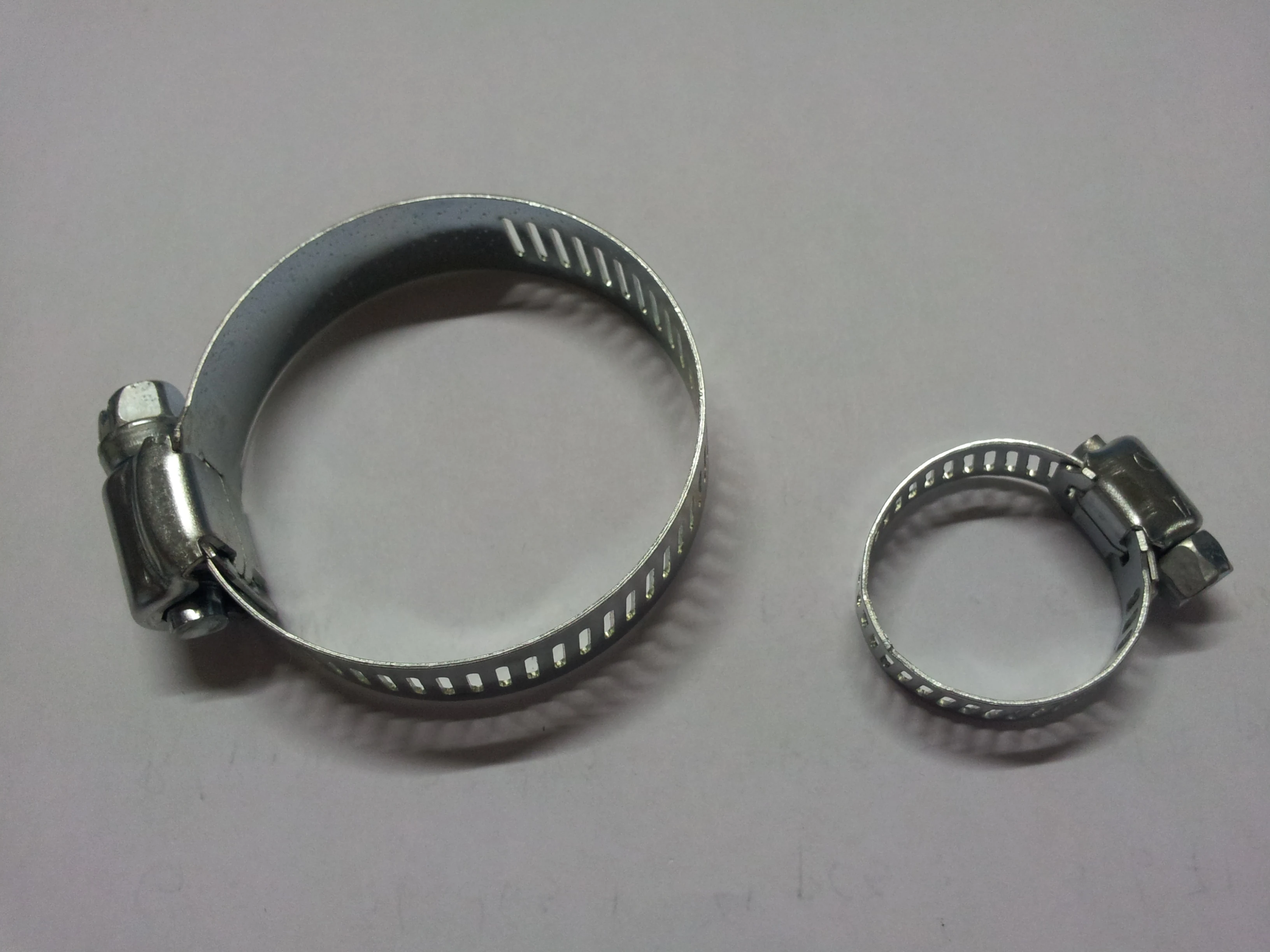 Little Screw American Type Stainless Steel (screw galvanized steel) Hose /clips Clamps 7-11mm