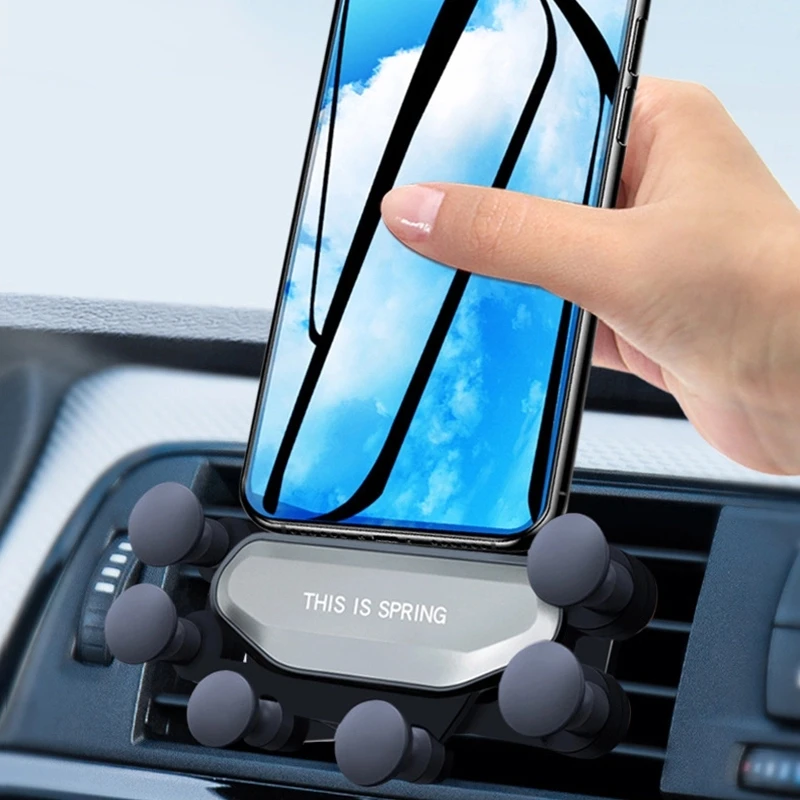 
Easy Operation Creative Auto Mobile Phone Bracket Flexible Car Holder for Cell Phone for Smartphones 