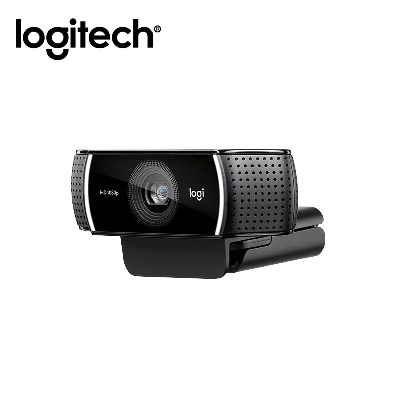 Original Logitech C922 Pro HD Webcam 1080P Autofocus Built-in Microphone Stream HD Anchor Camera With tripod