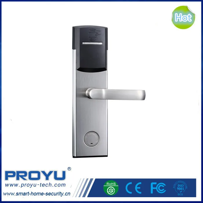 Fashion Smart Hotel Lock Rfid, Electronic Keyless Digital Hotel Smart Key Card Door Lock, Hotel Key Card Lock System