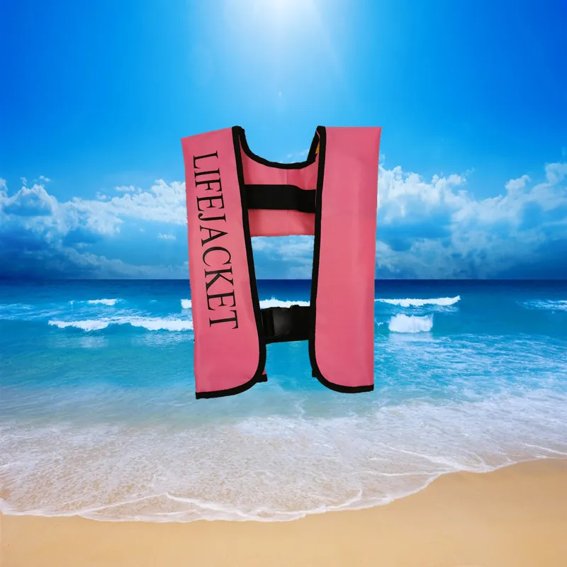 High Quality Inflatable  Reflective Safety Life Jacket Adult PFD Automatic Manual Inflatable Hi-vis Life Jacket for Sale